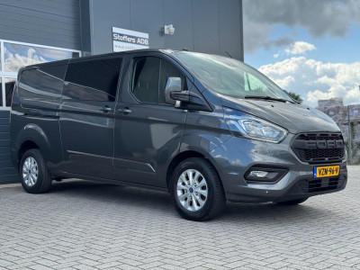 Ford Transit Custom 2.0 TDCI 131pk L2H1 Limited DC | D-RIEM NIEUW! | 2x SCHUIF | Navi | Camera | Raptor | CarPlay | Trekhaak | 5-p foto 6