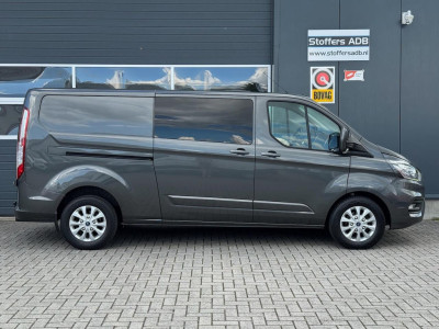 Ford Transit Custom 2.0 TDCI 131pk L2H1 Limited DC | D-RIEM NIEUW! | 2x SCHUIF | Navi | Camera | Raptor | CarPlay | Trekhaak | 5-p foto 7