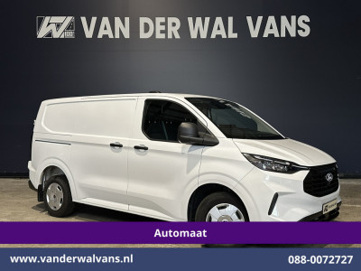 Ford Transit Custom 2.0 TDCI 136pk Automaat L1H1 Euro6 Airco | Camera | LED | Apple Carplay | Cruisecontrol | 2740kg Trekhaak Android Auto, Verwarmde voorruit, Parkeersensoren, Bijrijdersbank