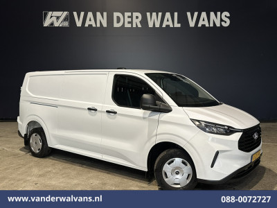 Ford Transit Custom 2.0 TDCI 136pk L2H1 Euro6 Airco | Camera | LED | Apple Carplay | Cruisecontrol Android Auto, Leder, Verwarmde voorruit, Parkeersensoren, Bijrijdersbank, 2740kg trekvermogen