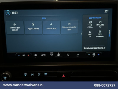 Ford Transit Custom 2.0 TDCI 136pk L2H1 Euro6 Airco | Camera | LED | Apple Carplay | Cruisecontrol Android Auto, Verwarmde voorruit, Parkeersensoren, Bijrijdersbank, 2740kg trekvermogen foto 6