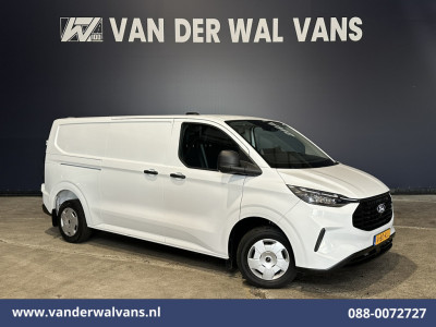 Ford Transit Custom 2.0 TDCI 136pk L2H1 Euro6 Airco | Leder | Camera | LED | Apple Carplay | Cruisecontrol Android Auto, Verwarmde voorruit, Parkeersensoren, Bijrijdersbank, 2740kg trekvermogen
