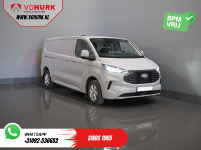 Ford Transit Custom 2.0 TDCI 150 pk L2 Limited BPM VRIJ! (DEMO) LED/ 2x Schuifdeur/ 5J/ 200.000km GARANTIE! Stoelverw./ Carplay/ Camera/ PDC/ LMV/ Cruise/ Inductie lader/ Rij Assist