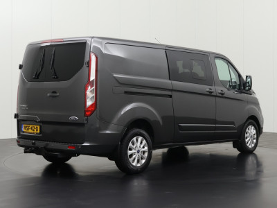 Ford Transit Custom 2.0TDCI 170PK Automaat Lang Dubbele Cabine | 2xSchuifdeur | Navigatie | Camera | 2xSchuifdeur | Trekhaak | Airco | Cruise foto 2