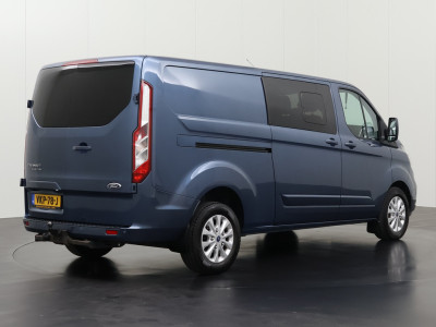 Ford Transit Custom 2.0TDCI 170PK Automaat Lang Limited Dubbele Cabine | 6-Persoons | Navigatie | Camera | 2xSchuifdeur | Airco | Cruise | Trekhaak 2