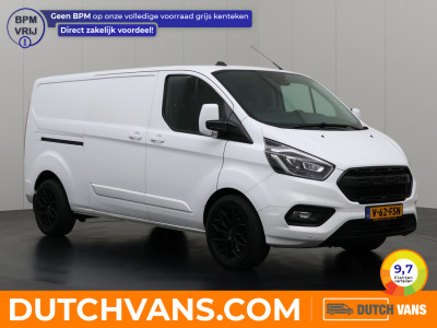 Ford Transit Custom 2.0TDCI 170PK Automaat Lang Limited | Leder | Airco | Multimedia | Camera | Cruise | 3-Persoons