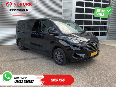 Ford Transit Custom 2.0 TDCI 170 pk Aut. L2 LED/ Adapt.Cruise/ 2x Schuifdeur/ Carplay/ Stoelverw./ Stuurverw./ Navi/ Climate/ Camera/ 17?LMV/ PDC/ Trekhaak