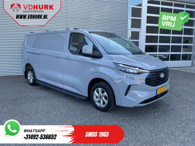 Ford Transit Custom 2.0 TDCI 170 pk Aut. L2 LED/ Adapt.Cruise/ Standkachel/ 2x Schuifdeur/ Carplay/ Stoelverw./ Stuurverw./ Navi/ Climate/ Camera/ 16?LMV/ PDC/ Trekhaak