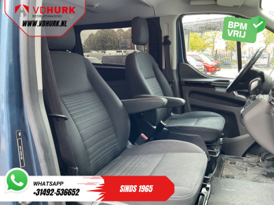 Ford Transit Custom 2.0 TDCI 170 pk Aut. L2 Limited DC Dubbel Cabine MARGE Bi-Xenon/ 2x schuifdeur/ Adapt.Cruise/ Stoelverw./ Carplay/ Navi/ Camera/ LMV/ PDC/ Airco foto 12