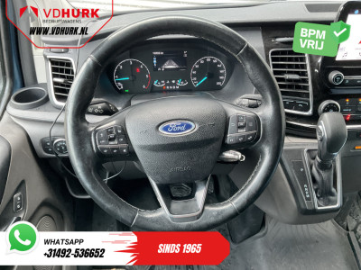 Ford Transit Custom 2.0 TDCI 170 pk Aut. L2 Limited DC Dubbel Cabine MARGE Bi-Xenon/ 2x schuifdeur/ Adapt.Cruise/ Stoelverw./ Carplay/ Navi/ Camera/ LMV/ PDC/ Airco foto 13