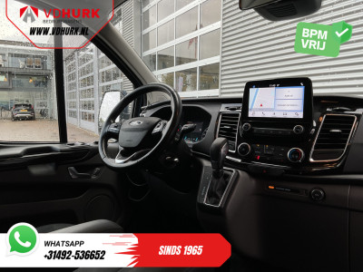 Ford Transit Custom 2.0 TDCI 170 pk Aut. L2 Limited DC Dubbel Cabine MARGE Bi-Xenon/ 2x schuifdeur/ Adapt.Cruise/ Stoelverw./ Carplay/ Navi/ Camera/ LMV/ PDC/ Airco foto 3