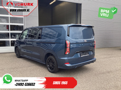 Ford Transit Custom 2.0 TDCI 170 pk Aut. L2 Sport DC Dubbel Cabine AWD/ 4x4/ 2x Schuifdeur/ Adapt.Cruise/ Elek.Stoel/ LED/ Carplay/ Navi/ Camera/ PDC/ Keyless foto 2