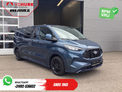 Ford Transit Custom 2.0 TDCI 170 pk Aut. L2 Sport DC Dubbel Cabine AWD/ 4x4/ 2x Schuifdeur/ Adapt.Cruise/ Elek.Trek/ Elek.Stoel/ LED/ Carplay/ Navi/ Camera/ PDC/ Keyless