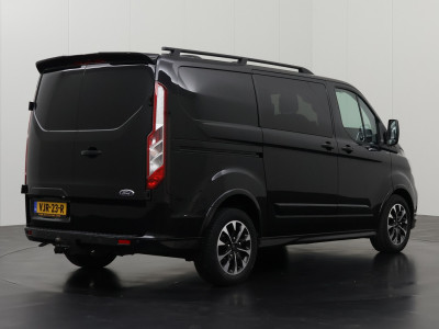 Ford Transit Custom 2.0TDCI 185PK Automaat Dubbele Cabine Sport DC | Multimedia | Camera | Leder | Led | 2x Schuifdeur | Trekhaak foto 2