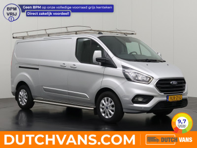 Ford Transit Custom 2.0TDCI Automaat Lang Limited | Imperiaal | trekhaak | 2xSchuifdeur | Airco | Cruise | 3-Zits