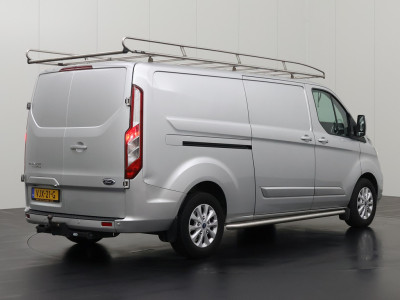 Ford Transit Custom 2.0TDCI Automaat Lang Limited | Imperiaal | trekhaak | 2xSchuifdeur | Airco | Cruise | 3-Zits foto 2