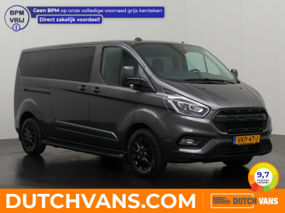 Ford Transit Custom 2.0TDCI Automaat Lang Platinum Edition Dubbele Cabine | Navigatie | Camera | Leder | 2xSchuifdeur