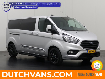 Ford Transit Custom 2.0TDCI Automaat Platinum Edition Dubbele Cabine | Bomvol !! | 2xSchuifdeur | Leder | Trekhaak