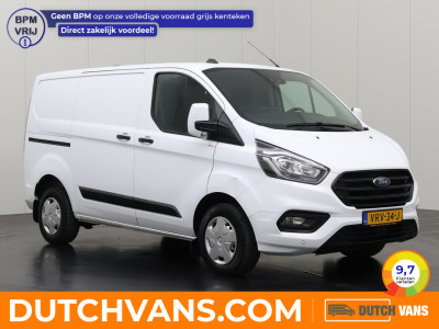 Ford Transit Custom 2.0TDCI Business Achterdeuren | Multimedia | Camera | Airco | Cruise | 3-Zits