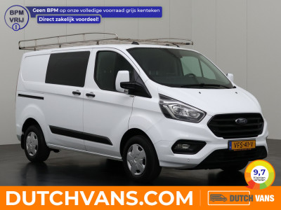 Ford Transit Custom 2.0TDCI Imperiaal | Trekhaak | Multimedia | Camera | 3-Persoons | Airco | Cruise