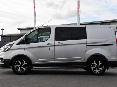 Ford Transit Custom 2.0 TDCI L1H1 Active DC Full Options! Adaptieve Cruise, Camera, Xenon, Carplay, Leder, Automaat, 170pk, Multimedia, Uniek! foto 9