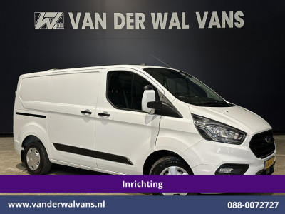 Ford Transit Custom 2.0 TDCI L1H1 Inrichting Euro6 Airco | Camera | LED | Apple Carplay | Android Auto | Cruisecontrol 2500kg trekhaak, Verwarmde voorruit, Parkeersensoren, Bijrijdersbank