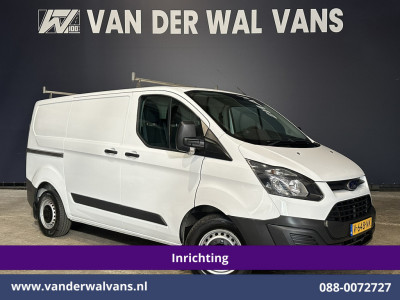 Ford Transit Custom 2.0 TDCI L1H1 Inrichting Euro6 Airco | Trekhaak | Dakdragers Bijrijdersbank