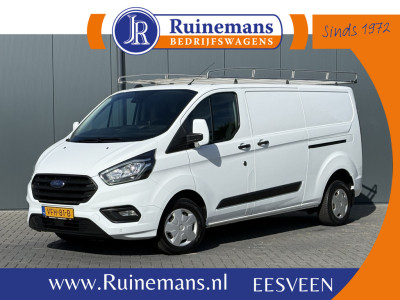 Ford Transit Custom 2.0 TDCI / L2H1 / 2x SCHUIFDEUR / 2.8 TONS TREKHAAK / 1e EIG. / IMPERIAAL / CAMERA / 3-ZITS / BLINDSPOT