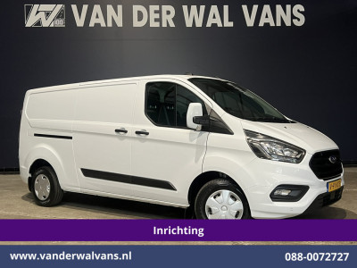 Ford Transit Custom 2.0 TDCI L2H1 Euro6 Airco | Navigatie | Camera | LED | Cruisecontrol | Android Auto Parkeersensoren, Verwarmde voorruit, Stoelverwarming, Bijrijdersbank, 2800kg trekvermogen