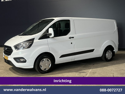 Ford Transit Custom 2.0 TDCI L2H1 Euro6 Airco | Navigatie | Camera | LED | Cruisecontrol | Android Auto Parkeersensoren, Verwarmde voorruit, Stoelverwarming, Bijrijdersbank, 2800kg trekvermogen foto 10