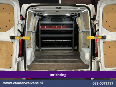 Ford Transit Custom 2.0 TDCI L2H1 Euro6 Airco | Navigatie | Camera | LED | Cruisecontrol | Android Auto Parkeersensoren, Verwarmde voorruit, Stoelverwarming, Bijrijdersbank, 2800kg trekvermogen foto 14