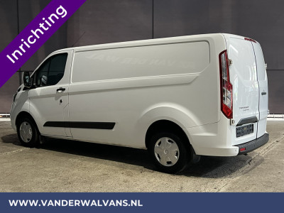 Ford Transit Custom 2.0 TDCI L2H1 Inrichting Euro6 Airco | Navigatie | Camera | LED | Cruisecontrol Parkeersensoren, Verwarmde voorruit, Stoelverwarming, Bijrijdersbank, 2800kg trekvermogen foto 11