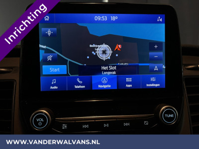 Ford Transit Custom 2.0 TDCI L2H1 Inrichting Euro6 Airco | Navigatie | Camera | LED | Cruisecontrol Parkeersensoren, Verwarmde voorruit, Stoelverwarming, Bijrijdersbank, 2800kg trekvermogen foto 2