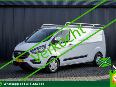 Ford Transit Custom 2.0 TDCI L2H1 Trend | 130 PK | Automaat | Carplay | Camera | Cruise | Airco | 3-Zits