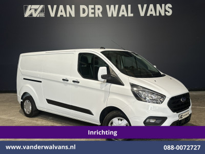 Ford Transit Custom 2.0 TDCI L2H1 inrichting Euro6 Airco | Camera | Cruisecontrol | Stoelverwarming | Parkeersensoren Bijrijdersbank, verwarmde voorruit