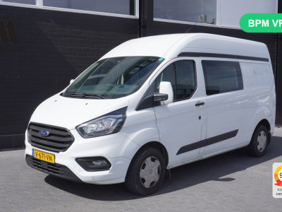 Ford Transit Custom 2.0 TDCI L2H2 Dubbel Cabine EURO 6 - Airco - Cruise - PDC - â¬ 14.900,- Excl.