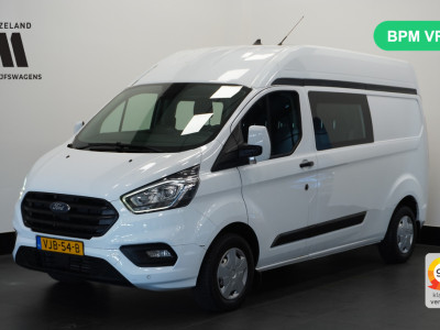 Ford Transit Custom 2.0 TDCI L2H2 Dubbele Cabine EURO 6 - Airco - Cruise - PDC - â¬17.900,- Excl.