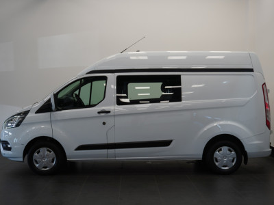 Ford Transit Custom 2.0 TDCI L2H2 Dubbele Cabine EURO 6 - Airco - Cruise - PDC - €17.900,- Excl. foto 7