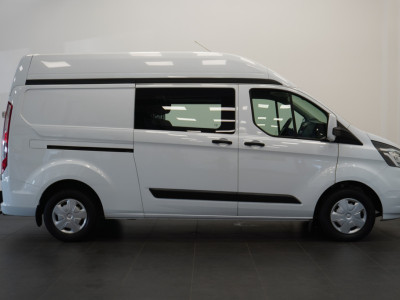 Ford Transit Custom 2.0 TDCI L2H2 Dubbele Cabine EURO 6 - Airco - Cruise - PDC - €17.900,- Excl. foto 8