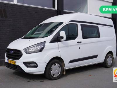 Ford Transit Custom 2.0 TDCI L2H2 Dubbele Cabine EURO 6 - Airco - Cruise - PDC - â¬18.900,- Excl.