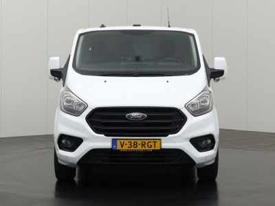 Ford Transit Custom 2.0TDCi 130PK Automaat | 2xSchuifdeur | Kastinrichting | Multimedia | Camera | Airco | Cruise | 3-Zits foto 10