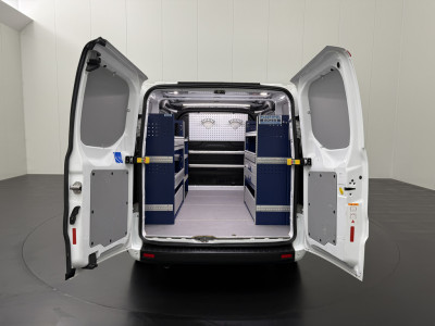 Ford Transit Custom 2.0TDCi 130PK Automaat | 2xSchuifdeur | Kastinrichting | Multimedia | Camera | Airco | Cruise | 3-Zits foto 4