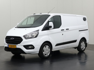 Ford Transit Custom 2.0TDCi 130PK Automaat | 2xSchuifdeur | Kastinrichting | Multimedia | Camera | Airco | Cruise | 3-Zits foto 7