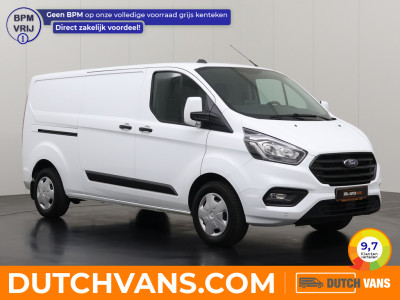 Ford Transit Custom 2.0TDCi 130PK Lang (2023) | Achterdeuren | Multimedia | Airco | Cruise | 3-Zits | Betimmering