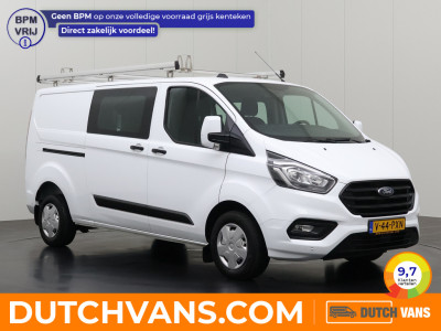 Ford Transit Custom 2.0TDCi 130PK Lang Dubbele Cabine | Standkachel | Imperiaal | Airco | Cruise