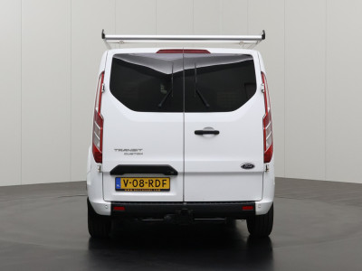 Ford Transit Custom 2.0TDCi 130PK Lang Dubbele Cabine | Werkplaats | Standkachel | Imperiaal | Trekhaak | Navigatie | Camera foto 11