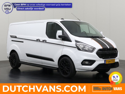 Ford Transit Custom 2.0TDCi 130PK Lang Raptor Sport | Airco | Cruise | 3-Zits | Betimmering