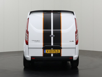 Ford Transit Custom 2.0TDCi 130PK Lang Raptor Sport | Airco | Cruise | 3-Zits | Betimmering foto 11