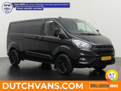 Ford Transit Custom 2.0TDCi 130PK Lang Raptor Sport | Leder | Navigatie | Camera | 3-Zits | Airco | Cruise