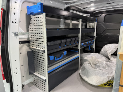 Ford Transit Custom 2.0TDCi 130PK | Werkplaatsinrichting | Navigatie | Camera | Airco | Cruise | 3-Zits 8